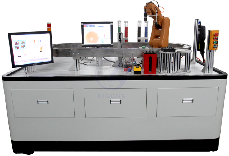 工業(yè)機(jī)器人與智能視覺系統(tǒng)應(yīng)用實(shí)訓(xùn)平臺(tái)