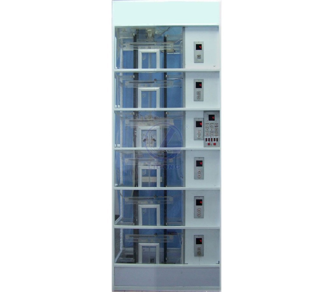 六層電梯仿真模型
