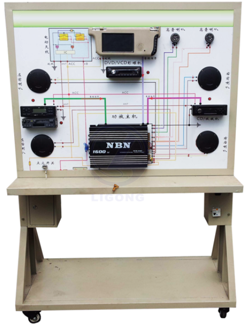 汽車音響系統(tǒng)示教板