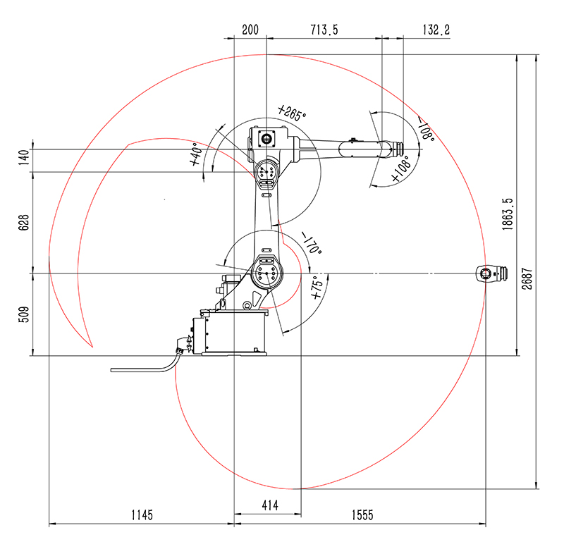 工業(yè)機(jī)器人參數(shù)圖
