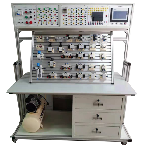 氣動(dòng)與PLC控制實(shí)訓(xùn)裝置